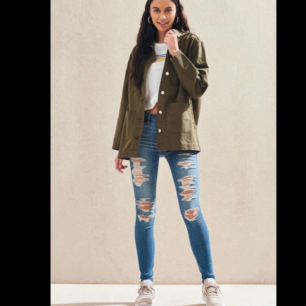 Pacsun Perfect Fit jegging Oregon Blue Q